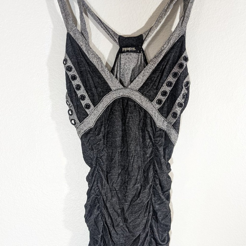 Primevil like Salvage Ruched Tunic Top
